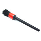 Boar Hair Computer Cleaning Brush , Car Wheel Brush For Interior Leather Trim